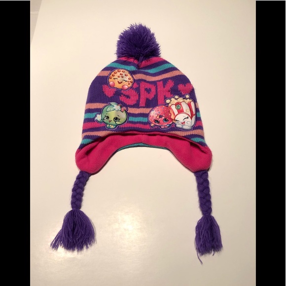 Shopkins Girls’ Beanie – One Size | Cute & Cozy - Picture 1 of 5